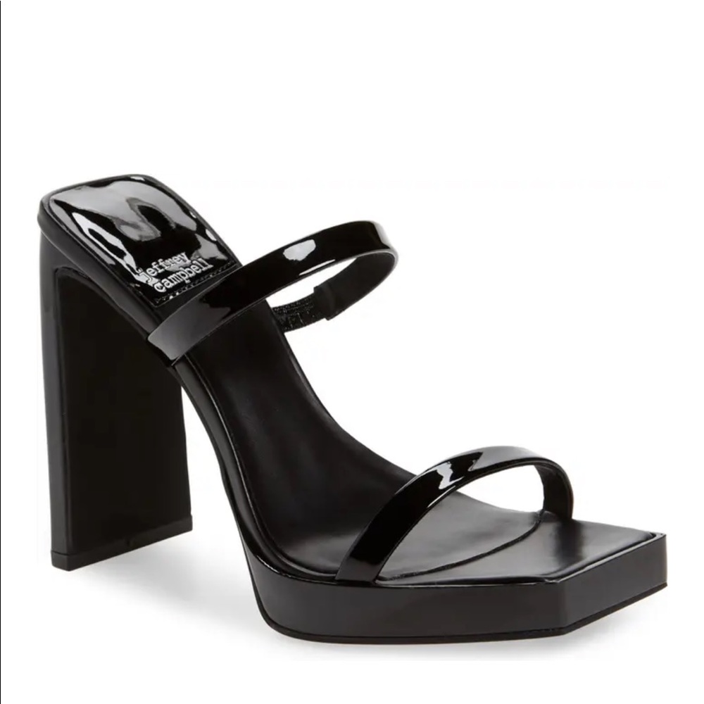 jeffrey campbell hustler heel in black